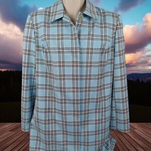 grace dane lewis Women's Size 12 Suit Blazer Jacket Satin Lining Long  Split